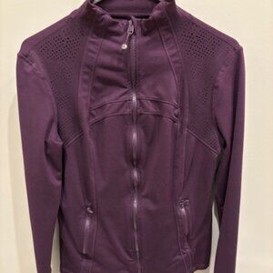 Tangerine Athletic Full Zip Breathable Jacket- Size M